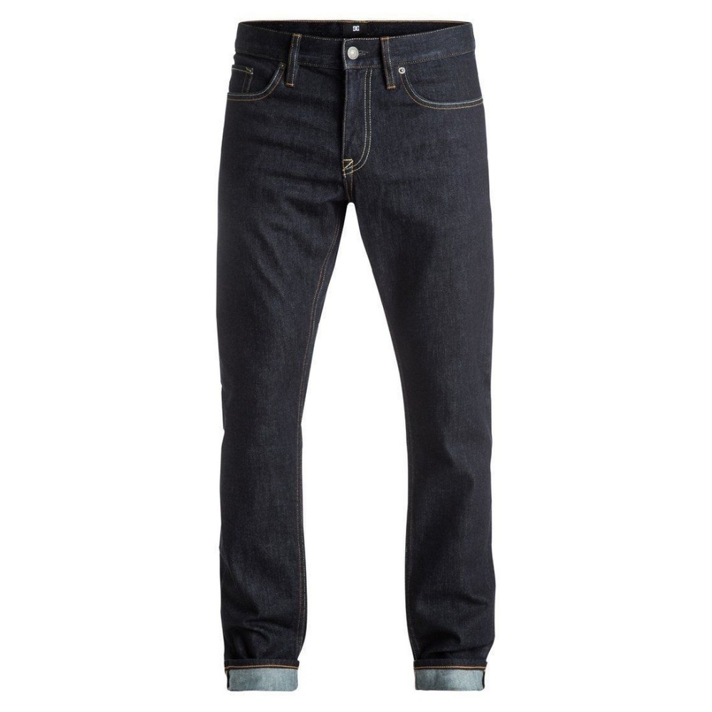 DC Men's Worker Rinse Slim Fit Indigo Jeans
